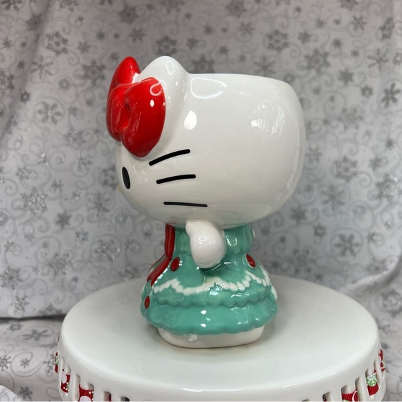 Christmas Sanrio Hello Kitty Holiday Themed Ceramic Mugs -Candy Cane-GIngerbread - Picture 3 of 12